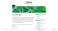Desktop Screenshot of palawan.wordpress.com