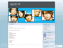 Tablet Screenshot of heartkattun.wordpress.com