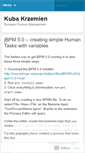 Mobile Screenshot of jkrzemie.wordpress.com