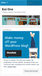 Mobile Screenshot of eatabigone.wordpress.com