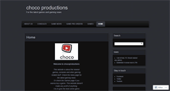 Desktop Screenshot of chocoproductions.wordpress.com