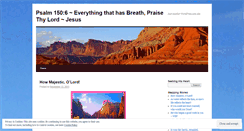 Desktop Screenshot of heartexchangedforjesus.wordpress.com