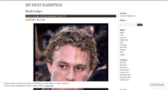 Desktop Screenshot of mynexthair.wordpress.com