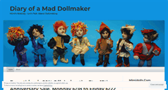 Desktop Screenshot of maddollmaker.wordpress.com