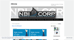 Desktop Screenshot of nbicorp.wordpress.com