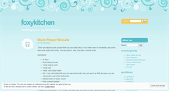 Desktop Screenshot of foxykitchen.wordpress.com