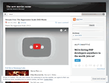 Tablet Screenshot of newmoviescene.wordpress.com