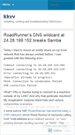 Mobile Screenshot of kkvv.wordpress.com
