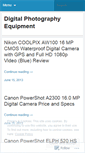 Mobile Screenshot of digitalphotographyequipmenteu.wordpress.com