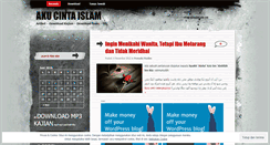 Desktop Screenshot of islamcinta.wordpress.com