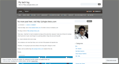 Desktop Screenshot of julingks.wordpress.com