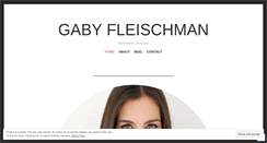 Desktop Screenshot of gabyfleisch.wordpress.com