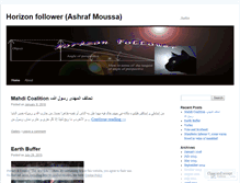 Tablet Screenshot of horizonfollower.wordpress.com