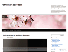 Tablet Screenshot of feminineseductress.wordpress.com