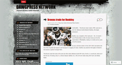 Desktop Screenshot of dawgpressnet.wordpress.com