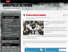 Tablet Screenshot of dawgpressnet.wordpress.com