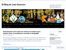 Tablet Screenshot of joseguerreroa.wordpress.com