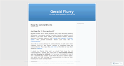 Desktop Screenshot of geraldflurry.wordpress.com