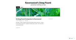 Desktop Screenshot of dadawgpound.wordpress.com