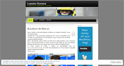 Desktop Screenshot of leandroromera.wordpress.com