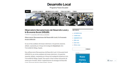 Desktop Screenshot of desarrollolocalflacso.wordpress.com