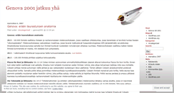 Desktop Screenshot of genova2001.wordpress.com