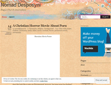 Tablet Screenshot of nomaddesposyni.wordpress.com