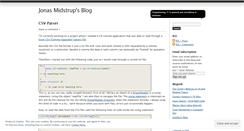 Desktop Screenshot of midstrup.wordpress.com