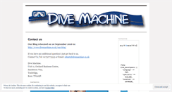 Desktop Screenshot of divemachine.wordpress.com