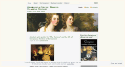 Desktop Screenshot of georgianacircle.wordpress.com