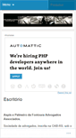Mobile Screenshot of apfadvogados.wordpress.com