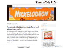 Tablet Screenshot of nicknicknickelodeon.wordpress.com