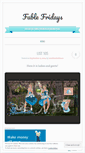 Mobile Screenshot of fablefridays.wordpress.com