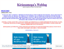 Tablet Screenshot of kiriosomega.wordpress.com