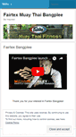 Mobile Screenshot of fairtexbangplee.wordpress.com