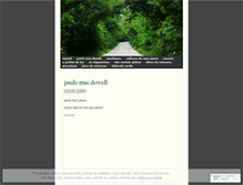 Tablet Screenshot of paulomacdowell.wordpress.com