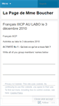 Mobile Screenshot of mmeboucher.wordpress.com