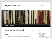 Tablet Screenshot of ohikulkijalta.wordpress.com