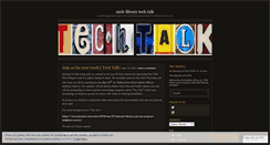 Desktop Screenshot of mclctechtalk.wordpress.com