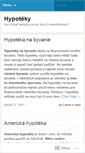 Mobile Screenshot of hypoteky.wordpress.com