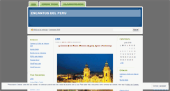 Desktop Screenshot of encantosdelperu.wordpress.com