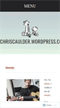 Mobile Screenshot of chriscaulder.wordpress.com