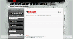 Desktop Screenshot of madmikes.wordpress.com