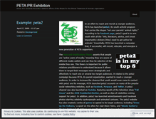 Tablet Screenshot of petapr11.wordpress.com