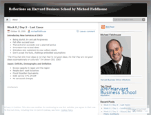 Tablet Screenshot of michaelfieldhouse.wordpress.com