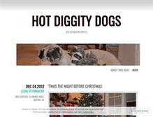 Tablet Screenshot of hotdiggitydogs.wordpress.com