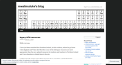 Desktop Screenshot of mwalimuluke.wordpress.com