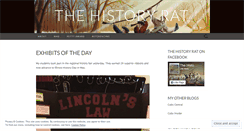 Desktop Screenshot of historyrat.wordpress.com