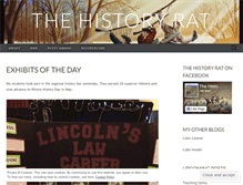 Tablet Screenshot of historyrat.wordpress.com