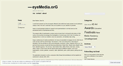 Desktop Screenshot of eyemedianews.wordpress.com